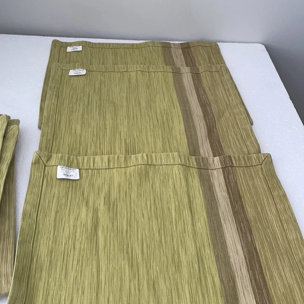 Crate & Barrel Fractions Placemats (7)